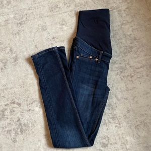H&M MAMA maternity skinny jeans - size 4 -dark wash